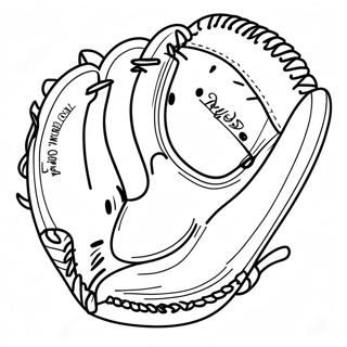 Baseball Glove Coloring Page 51852-41508