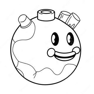 Bomb Coloring Page 51862-41524