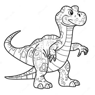 Hybrid Dinosaur Coloring Page 51872-41527