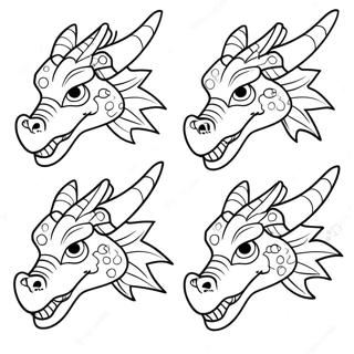 Dragon Head Coloring Page 51882-41535