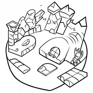 Bedwars Coloring Pages