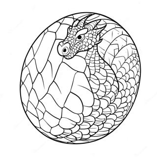 Colorful Dragon Egg Coloring Page 51943-41591