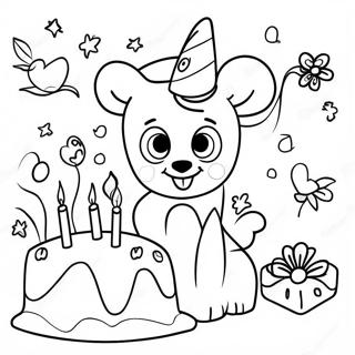 Feliz Cumpleaños Coloring Pages