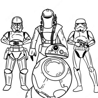 Star Wars Coloring Page 51-58