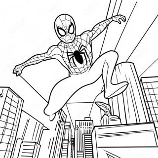 Spider Man No Way Home Coloring Pages