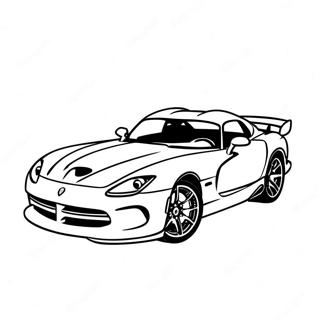 Dodge Viper Coloring Pages