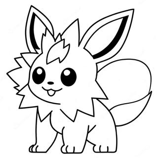 Jolteon Coloring Page 52072-41688