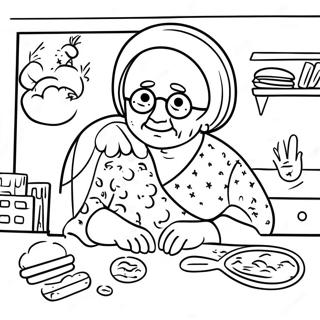 Get Well Soon Grandma Coloring Pages