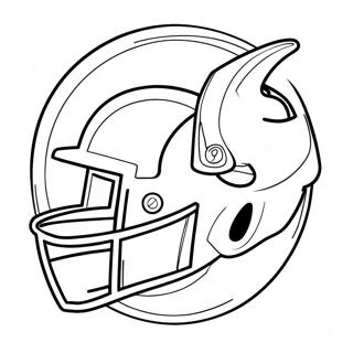 Miami Dolphins Logo Coloring Page 5211-4331