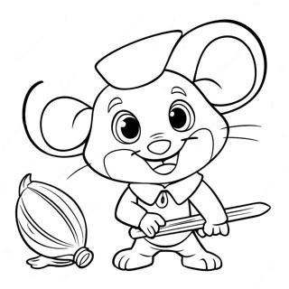 Tale Of Despereaux Coloring Pages