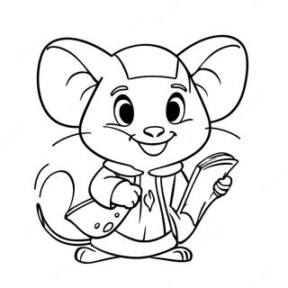 Tale Of Despereaux Coloring Page 52122-41726