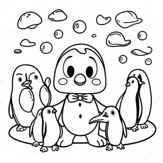 Adventurous Mr Popper With Penguins Coloring Page 52133-41734