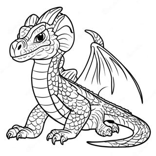 Fearsome Basilisk In The Chamber Of Secrets Coloring Page 52153-41755