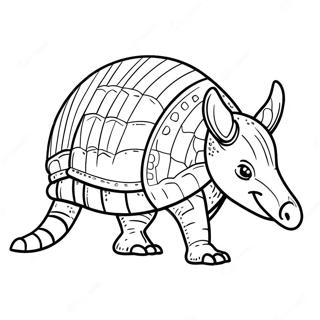 Armadillo Coloring Page 52162-41759