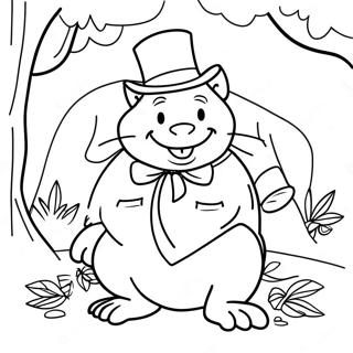 Wind In The Willows Coloring Pages