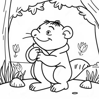 Wind In The Willows Characters Coloring Page 52172-41762