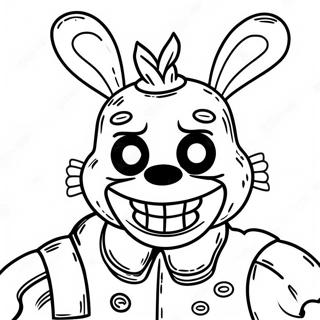 Full Body Springtrap Coloring Pages