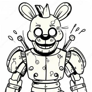 Full Body Springtrap Coloring Page 52232-41810