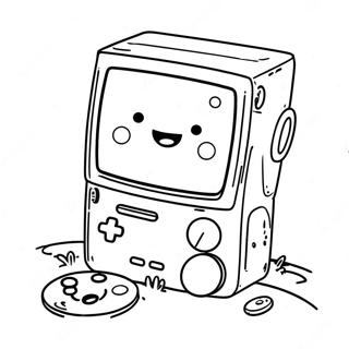 Bmo Coloring Pages