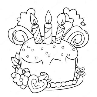 Happy Birthday Aunt Coloring Page 52282-41858