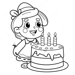 Happy Birthday Aunt Coloring Page 52282-41859