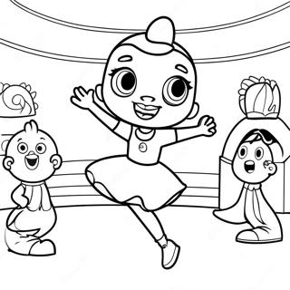 Penny Proud Coloring Pages