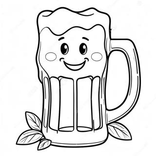 Beer For Adults Coloring Pages