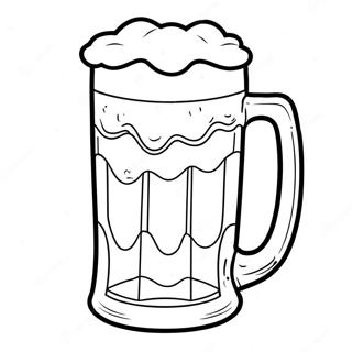 Beer Mug Coloring Page 52342-41902