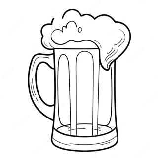 Beer Mug Coloring Page 52342-41903