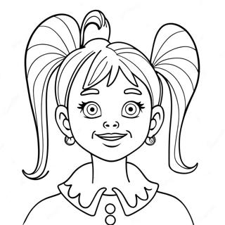 Cindy Lou Coloring Pages