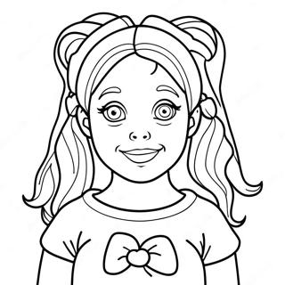 Cindy Lou Who Coloring Page 52362-41919