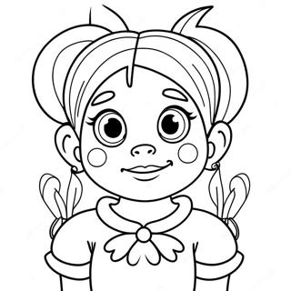 Cute Cindy Lou Coloring Page 52363-41930