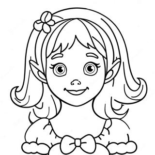 Cute Cindy Lou Coloring Page 52363-41931