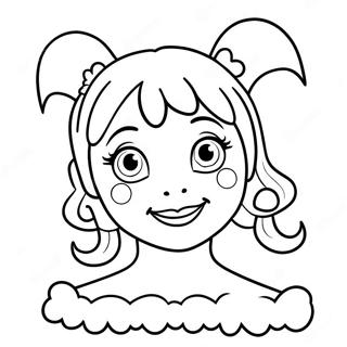 Cute Cindy Lou Coloring Page 52363-41932