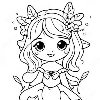 Whimsical Camilla D Errico Fairy Coloring Page 52403-41949