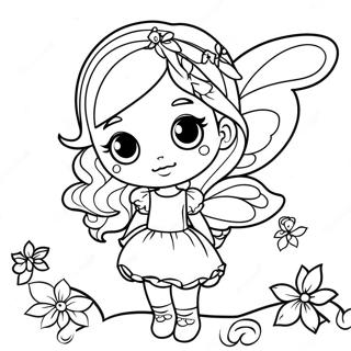 Whimsical Camilla D Errico Fairy Coloring Page 52403-41952