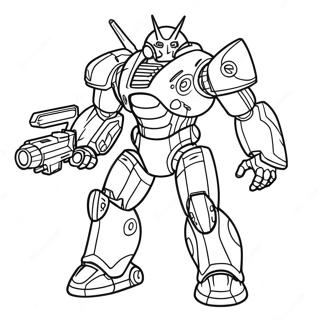 Striker Eureka Pacific Rim Coloring Page 52412-41956