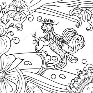 Scotland Flag Coloring Pages