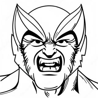 Wolverine Animal Coloring Page 52452-41986