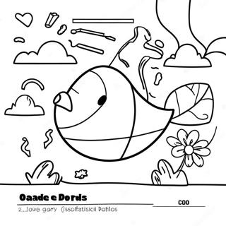 2nd Grade Sight Words Coloring Page 52502-42027