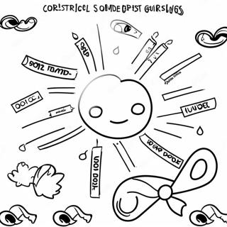 Colorful 2nd Grade Sight Words Coloring Page 52503-42032