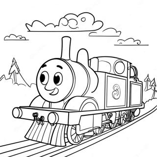 Thomas And Friends Edward Coloring Pages