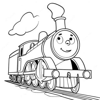 Edward The Blue Engine Coloring Page 52562-42075