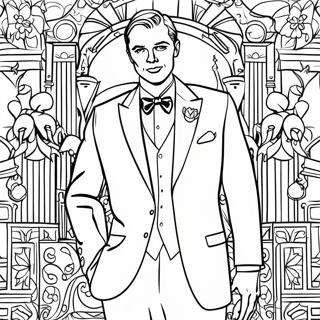 The Great Gatsby Coloring Pages