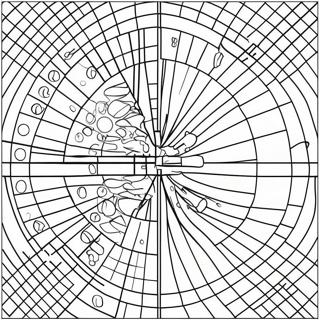 Fun Coordinate Grid Coloring Page 52613-42118