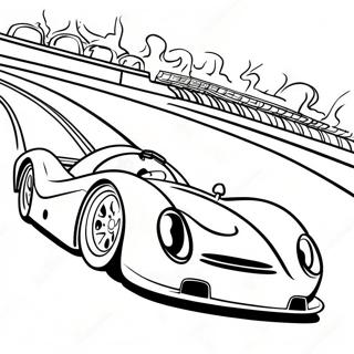 Race Track Coloring Page 52662-42154