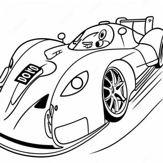 Exciting Race Cars Coloring Page 52663-42158