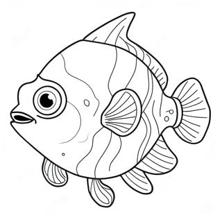 Angler Fish Coloring Pages