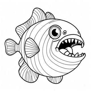 Angler Fish Coloring Page 52712-42199