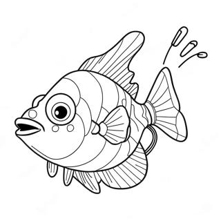 Angler Fish Coloring Page 52712-42200